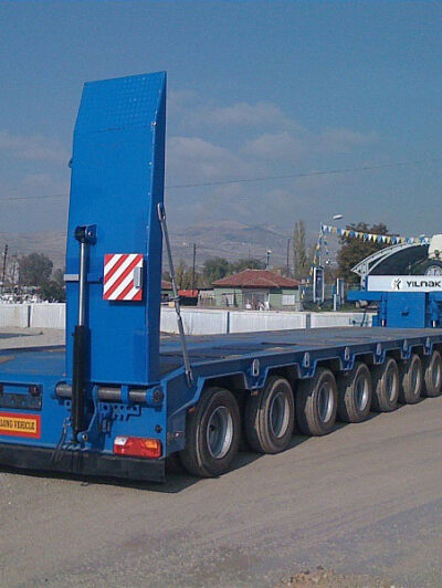 Transportation of Oversized Cargo by ETS Lowboy Trailers