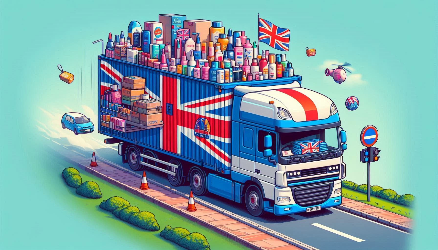 Доставка косметики з Великої Британії (Англія) в Україну